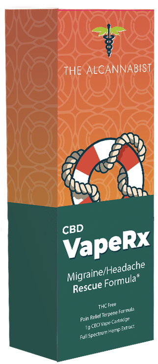 VapeRx Headache and Migraine Rescue Formula | The Alcannabist